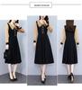 Trendy Slim-Fit Mid-Length Plus-Size Long-Sleeved Dress for Women