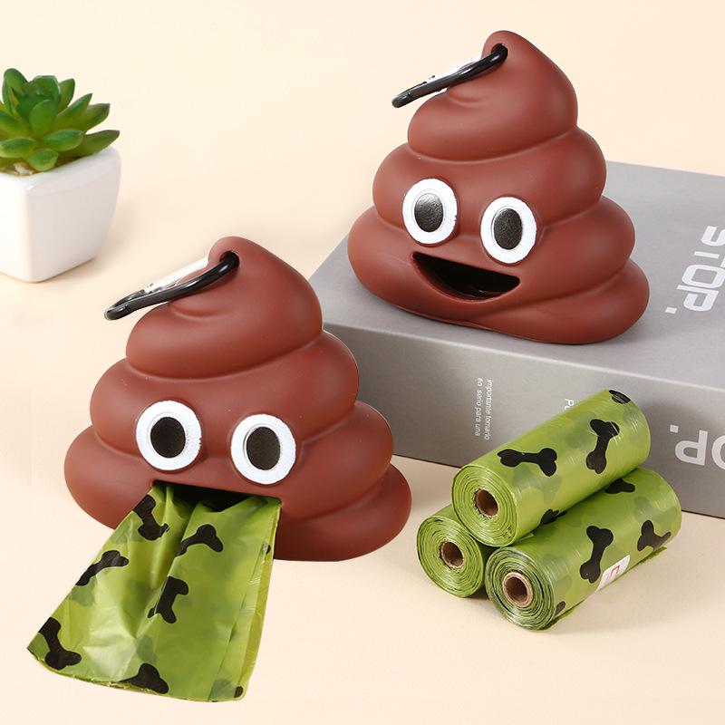 Portable Biodegradable Pet Waste Bag Dispenser for Outings with Pooper Scooper