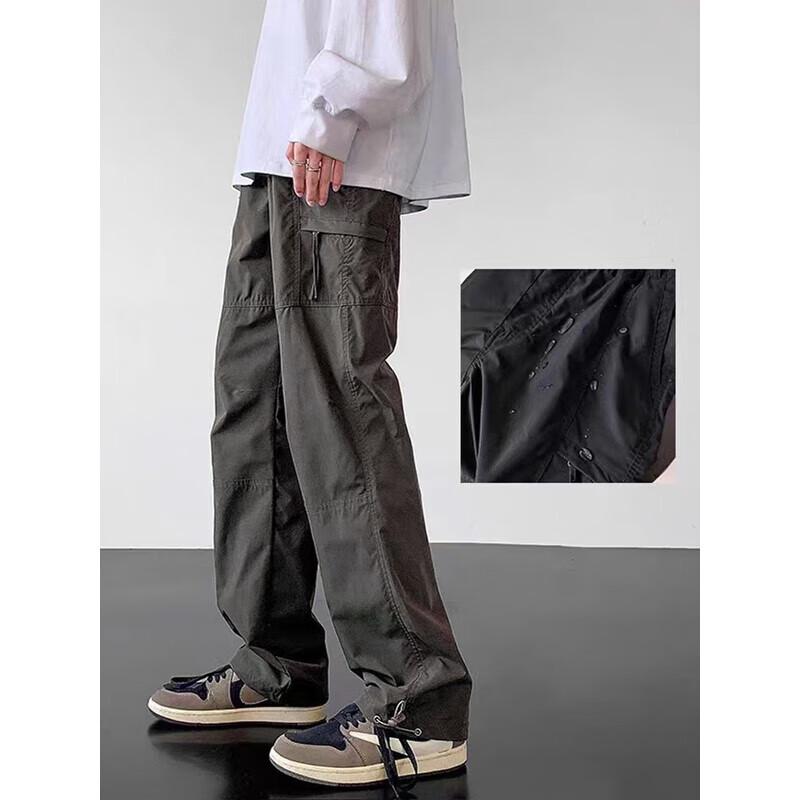 

Мужские американские ретро прямые брюки-карго Homlean HF01 4XL