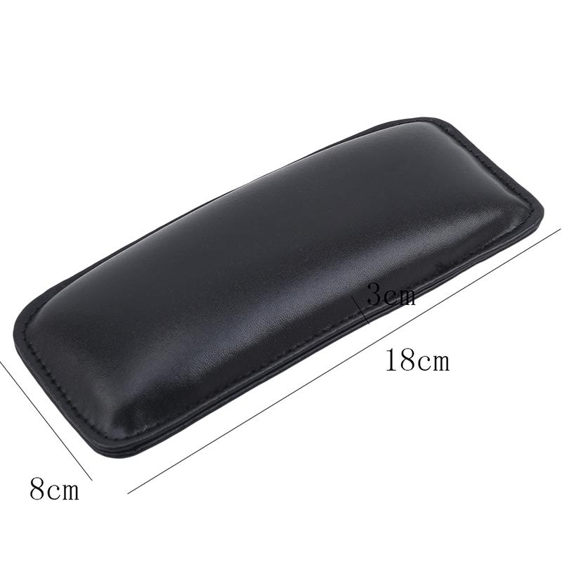 Car Knee Cushion Leather Knee Pad For Car Interior Pillow Comfortable Memory Foam Universal Truck Thigh Support Car Accessories