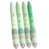 Cartoon Student Students Gel Pens Sponge Grip Retractable Gel Pen Fast Dry 0.5mm Fine Point Black Gel Pens For School 4pcs