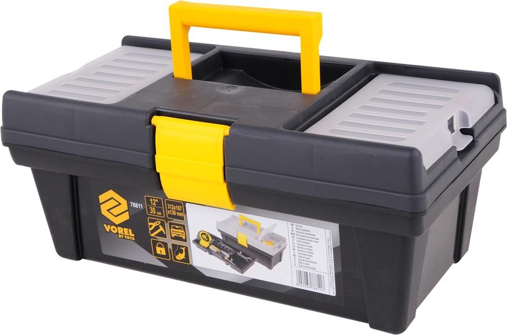 Plastic tool box pr-12'' 78811 VOREL