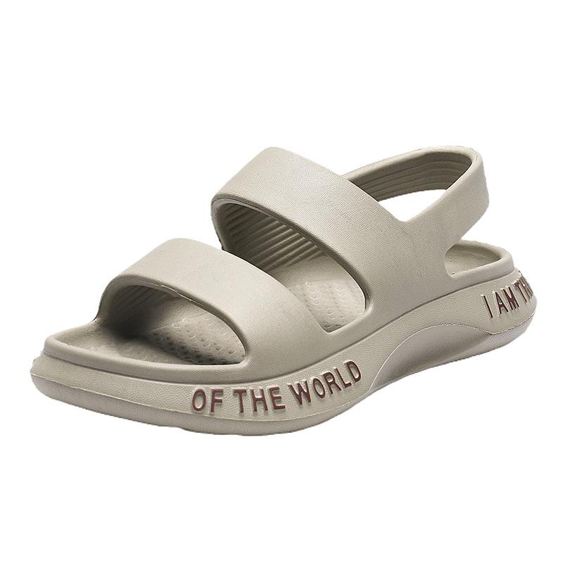

Height-increasing thick-soled men s sandals 2025 new summer wear, anti-skid, deodorant and light beach slippers men 40