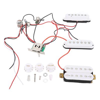 Set Pickup SSH Alta Sensibilità Pickup Single Coil e Humbucker con Circuiti Tono Volume per