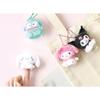 Tees Factory Sanrio Kuromi Characters Finger Puppet Mascot, 75mm H X 80mm W X 50mm D (SR-5541527KU)