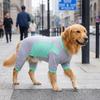 Long Sleeve Dog Jumpsuit Breathable Dog Sunscreen Suit Dog Four-legged Clothes  Sun Protection