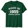 Made In 1955 Limited Edition Unisexs T Shirt 71st Birthday Gift Vintage