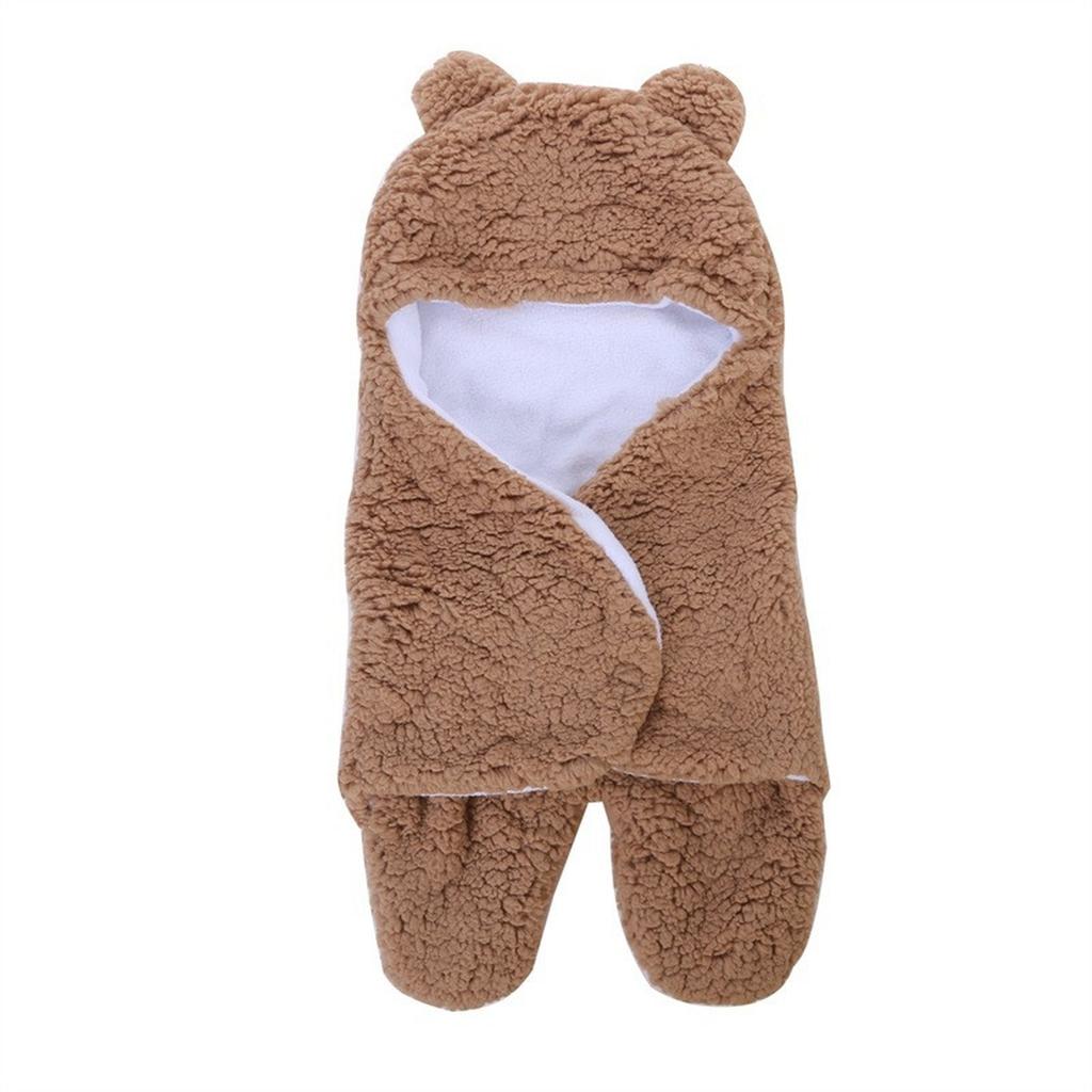 Cross,Border New Winter Kids' Legged Fleece Sleeping Bag , ,Kick Warm Baby Stroller Swaddle