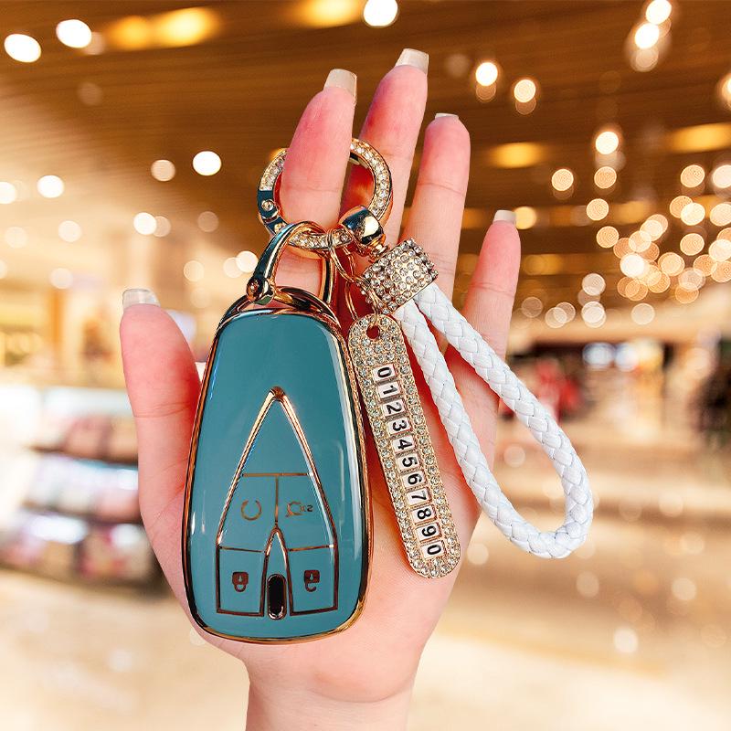 Changan Car Key Cover: Compatible with CS75 Plus, CS55 Plus, Yidong Univ, Auchan X5, Z6 Models