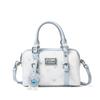 New Disney PVC Boston Bag, Crossbody, One Shoulder, Handbag Women's Blue BMK-72769