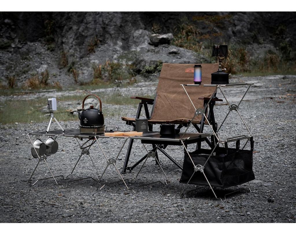 Mountain Guest IGT Folding Multifunctional Camping Table: Portable, Versatile, and Outdoor-Ready.
