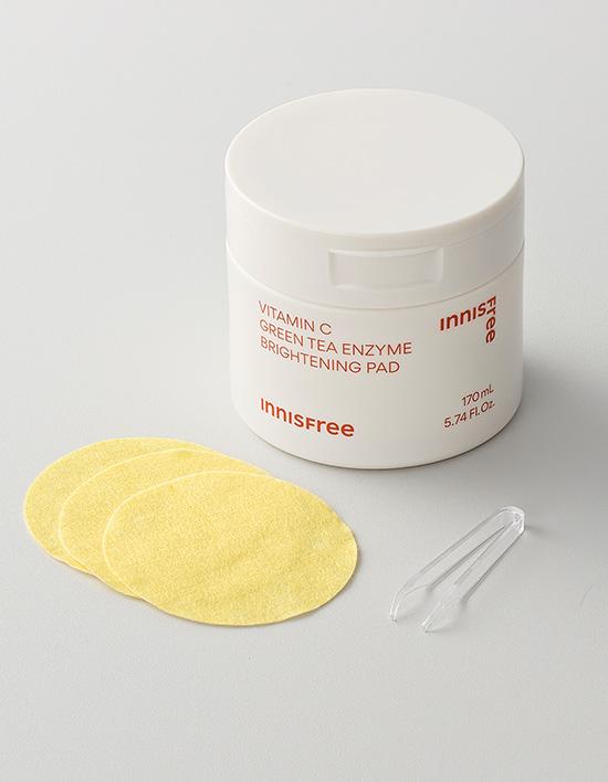 Innisfree Vita C Enzyme Blemish Toning Pad 60 Sheets