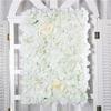 Silk Rose Flower Wall Home Decor Champagne Artificial Flower for Wedding Decoration Flower Wall Romantic Wedding Backdrop Decor