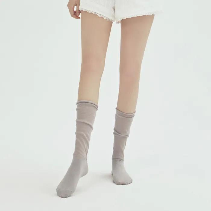 [2SET] Nancy See-through Knee Socks 4 Colors
