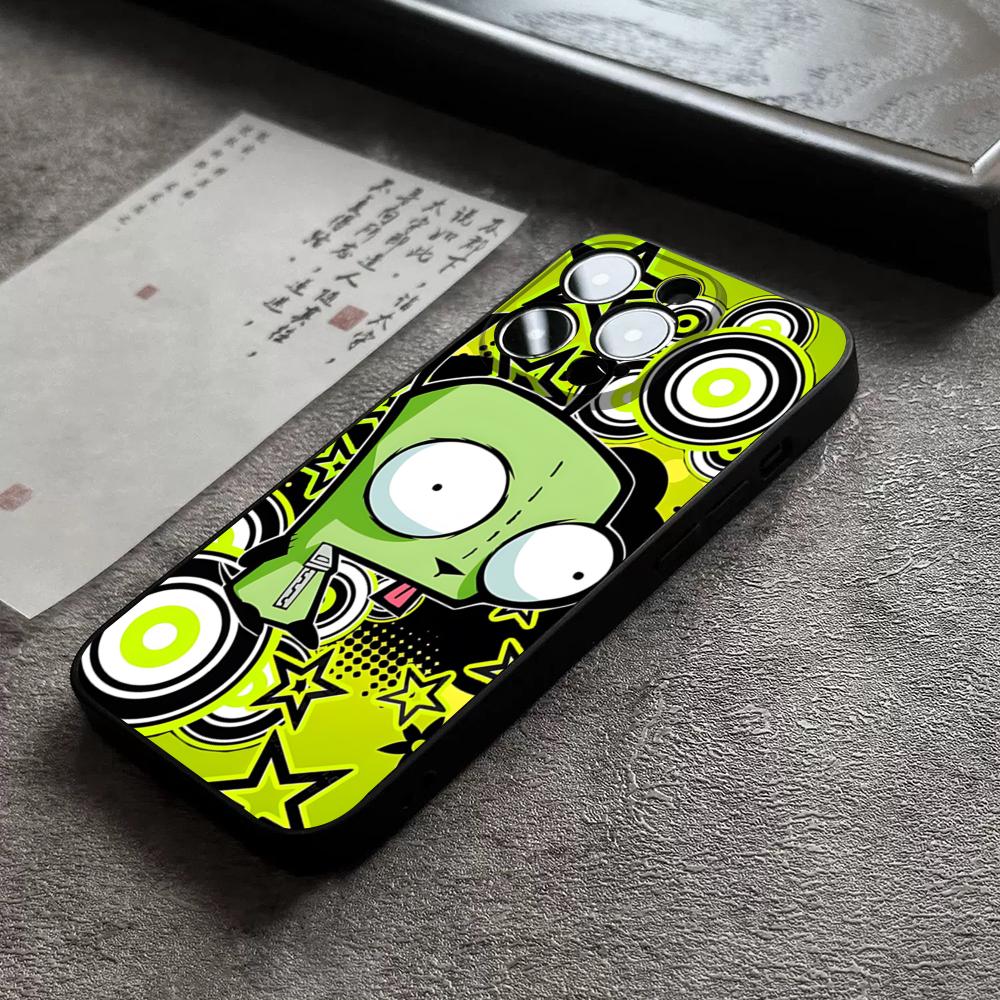 Invader Zim Phone Case For 17 Pro Max For Iphone 14 16 Pro Max 12 15 11 13 Pro Xr X Xs 8 7 Plus Back Cover