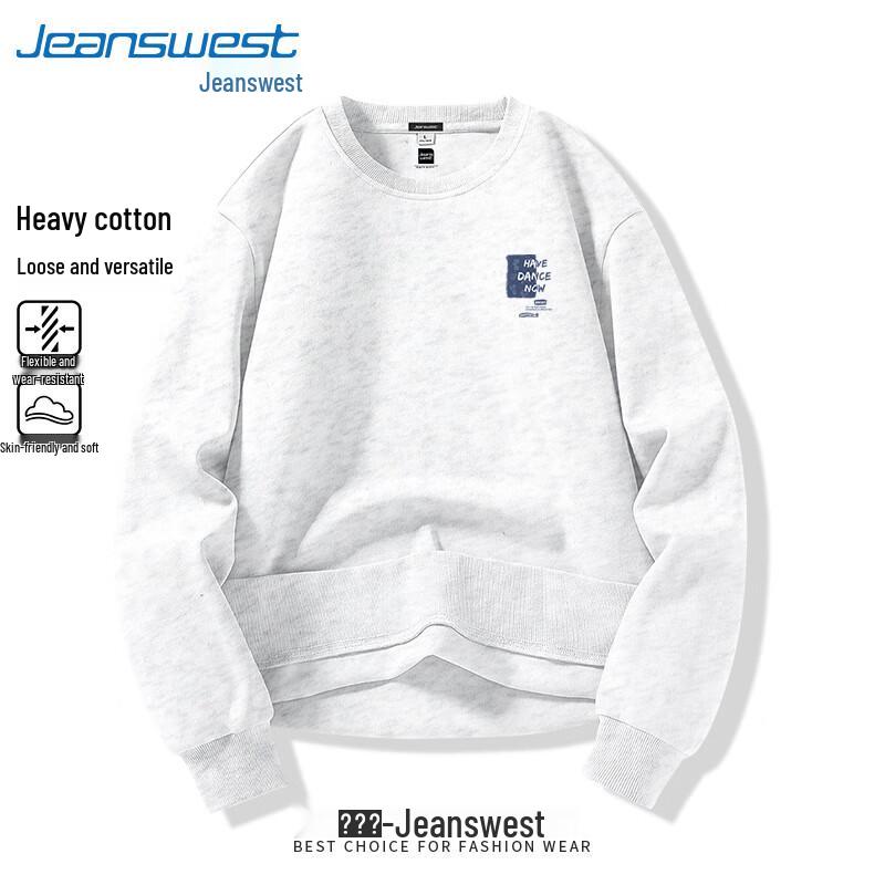 Jeanswest Men's Heavyweight Crewneck Sweatshirt
