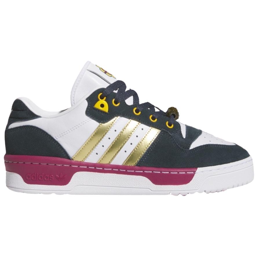 Demon Slayer X Adidas Rivalry Low Tengen Men Sneakers White Cloud-White Gold-Metallic JI3311