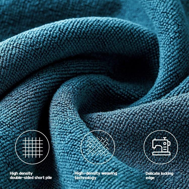 Mikrofaser Autowaschtuch 75X35cm Fussel-Freie Autoreinigungstücher Ultra-Weiches Trockentuch Autopflege Waschwerkzeuge