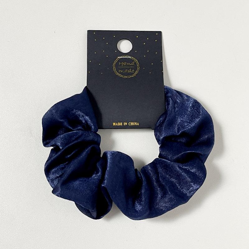 Satin Hair Band, Large Intestine Hair Band Ins Retro Temperament Simple Premium Meatball Fat Intestine Headband, Rubber Band, Hair Rope, Headdress.