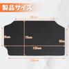 Tusamika Jimny Luggage Mat for Jimny Sierra Easy Quality Guaranteed JB64W/Jimny JB74W, Waterproof, Stain-Resistant, Scratch-Resistant, Non-Slip,