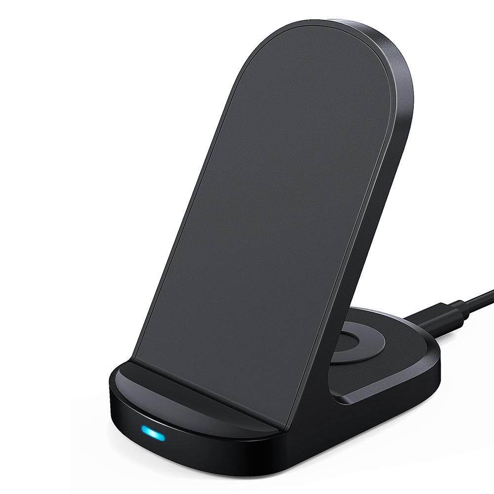 HT-511 15W Wireless Charger Stand for iPhone Charging Pad for AirPods