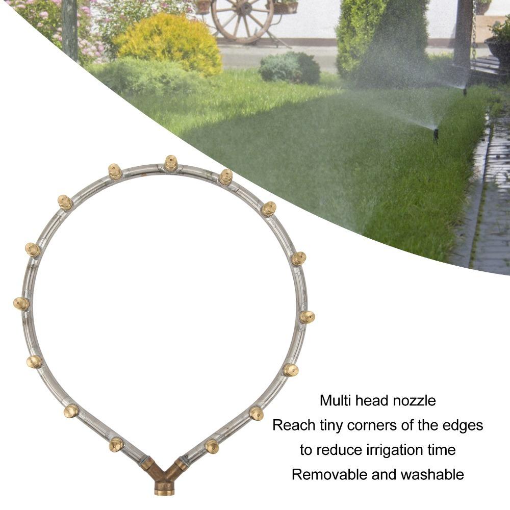 Stainless Steel, Copper Atomizing Nozzle Multi Head Nozzle  Flower Watering
