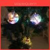 Stunning Led Transparent Ball Light Christmas Tree Hanging Ornaments For Festive Home Decor