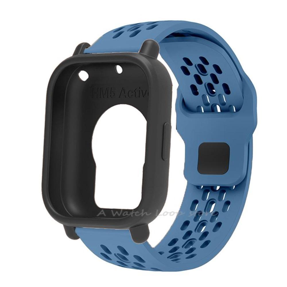 

Ремешок+Чехол Для Redmi Watch 5 Active Силиконовый Ремешок Чехол Спортивный Браслет Ремешок Для Redmi Watch 5Lite Чехол Браслета Комплект Аксессуаров For Redmi 5 Active