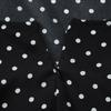 European and American summer temperament polka dot print sexy V-neck suspender backless dress