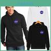 Bluza Z Kapturem Z Nadrukiem NASA Hip Hop Pulower Unisex 2018