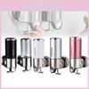 Wall Hanging Foam Soap Dispenser Chrome Coating Hotel Home Supplies Bathrooms