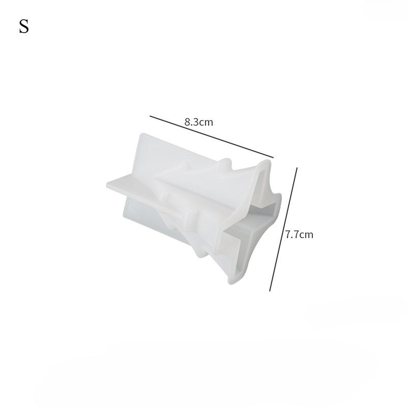 

Силиконовые формы для рождественской елки для DIY, ручная работа, ароматическая гипсовая форма для ароматических свечей, рождественские украшения, домашний декор, поделки S