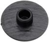 POSH Motorcycle Accessories Flat Mirror Bolt Cover Black 001921-CB