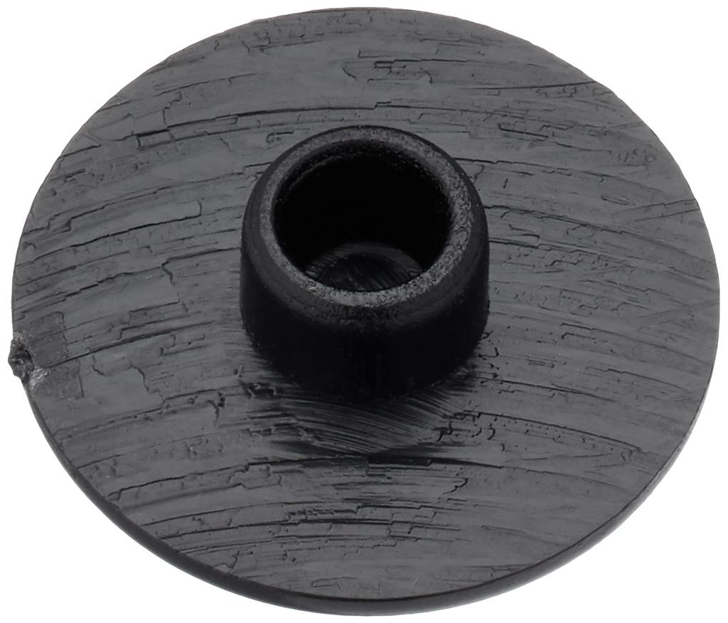 POSH Motorcycle Accessories Flat Mirror Bolt Cover Black 001921-CB