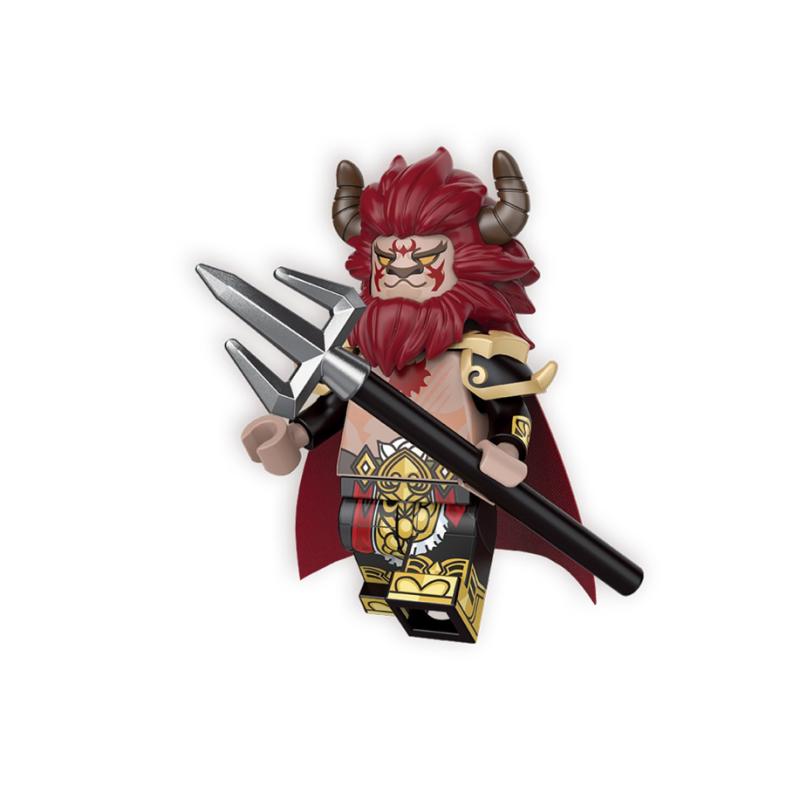 

Gifts Building Blocks Journey To The West Cartoon Mini Blocks Action Plastic Toy Bull Demon King