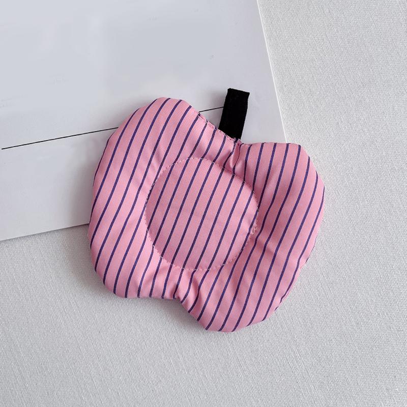 14.5*12cm Fruit Shaped Design Ins Fabric Coaster Wave Point Cotton Creative Coffee Cup Pad Heat Resistant 13 Colors