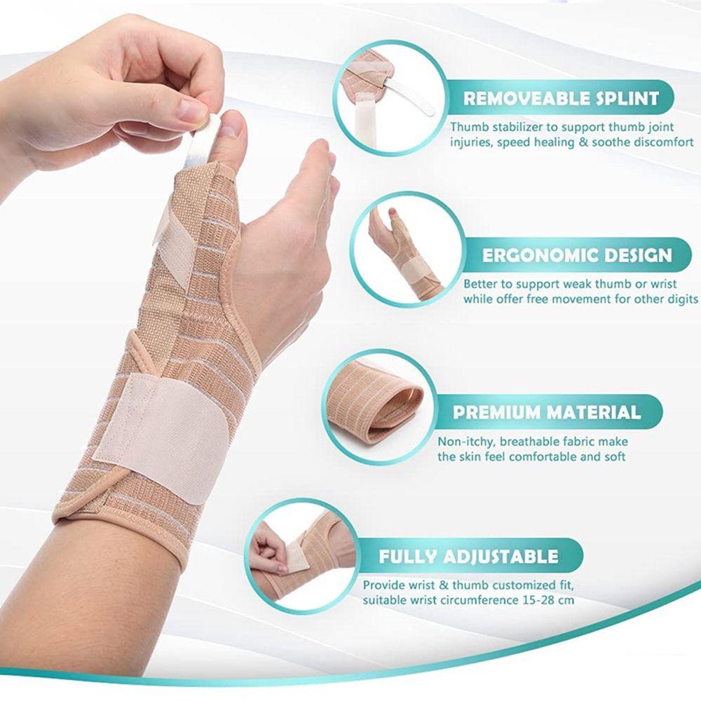 Sprains Wrist Guard Splint Thumb Brace Wrist Thumb Support Brace Arthritis Sprain Hand Band