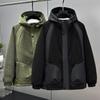 Plus Size 5XL-11XL Autumn Winter Polar Fleece Coat for Men Outerwear Casual Long Sleeve Tops Oversize Men's Warm Jackets