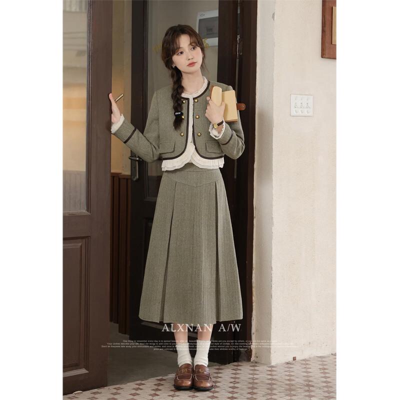 Women's Winter A-Line Commuter Skirt