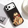 C-Camila C-Cabello Trendiges Style Handyhülle Für iPhone17,16,15,14,13,12,Pro Max Schwarzfarbene Silberbeschichtete Innenseite