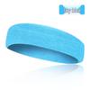 Customizable Logo Sport Sweatband: Embroidered Headband for Men and Women, Ideal for Fitness, Running, and Fashion.