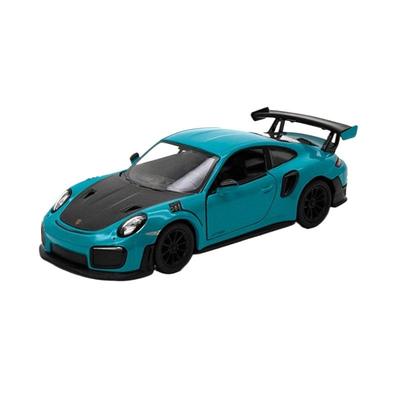 Játékautó modell 1/36 Porsche 911 GT2 RS Szuper versenyzés Ötvözet Diecast Miniatűr Jármű Gyűjtemény Ajándék gyerekeknek Fiú Gyerek