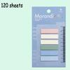 60/90/120/200 Sheets Self Adhesive Sticky Notes Memo Pad Flags Tab Loose-leaf Index Sticker Bookmark Page Sticker Sticky Notes