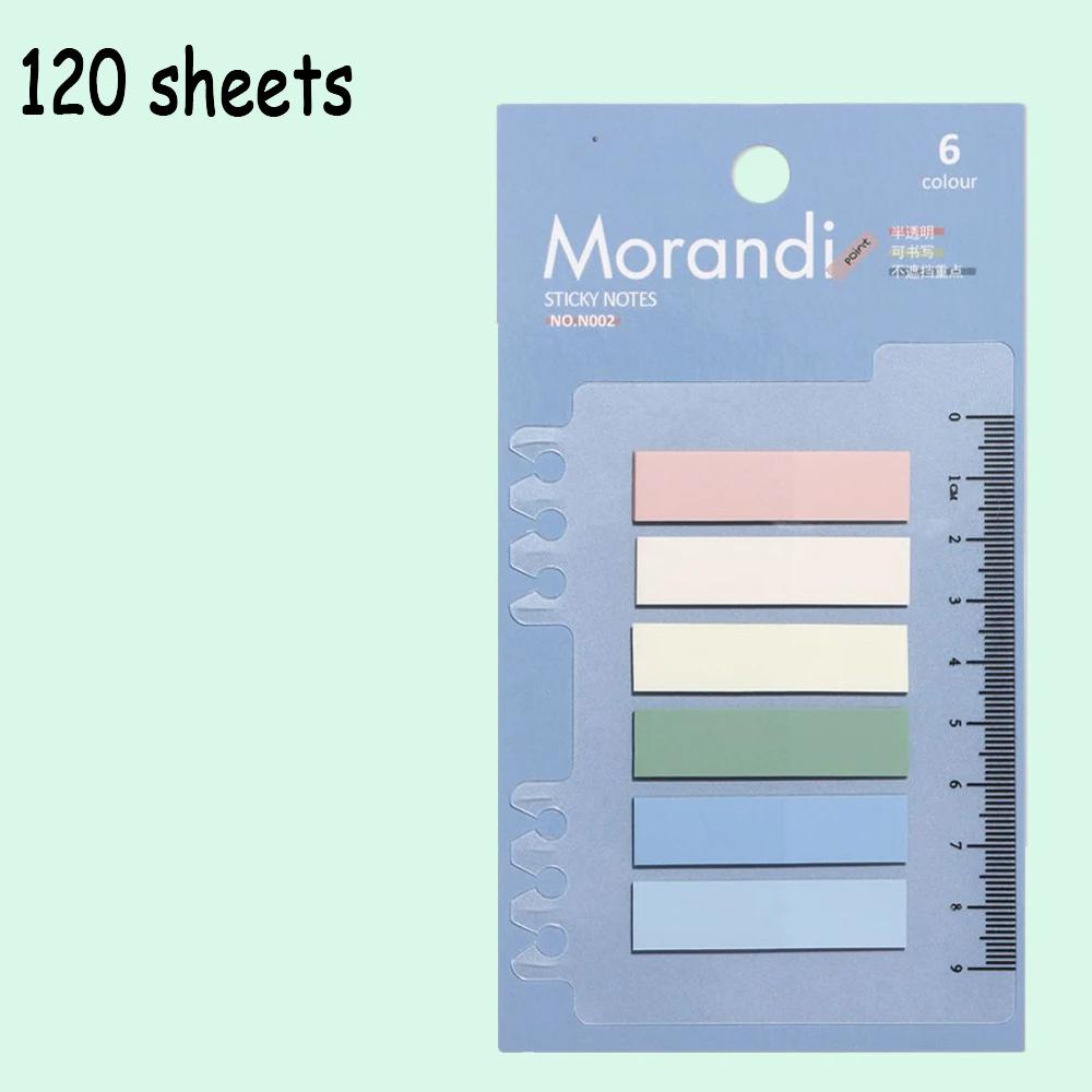 60/90/120/200 Sheets Self Adhesive Sticky Notes Memo Pad Flags Tab Loose-leaf Index Sticker Bookmark Page Sticker Sticky Notes