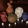 Diy Crystal Drop Glue Potted Gypsum Halloween Skull Silicone Mold Three-dimensional Pumpkin Decoration Mold