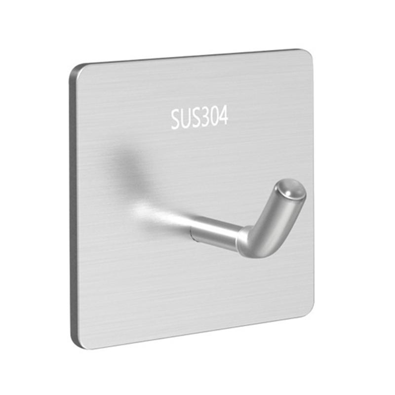 Set of 5 Versatile Adhesive Towel Holders Convenient Stick On Hooks for Bathroom Livingroom Rustproof Towel Holder Hooks