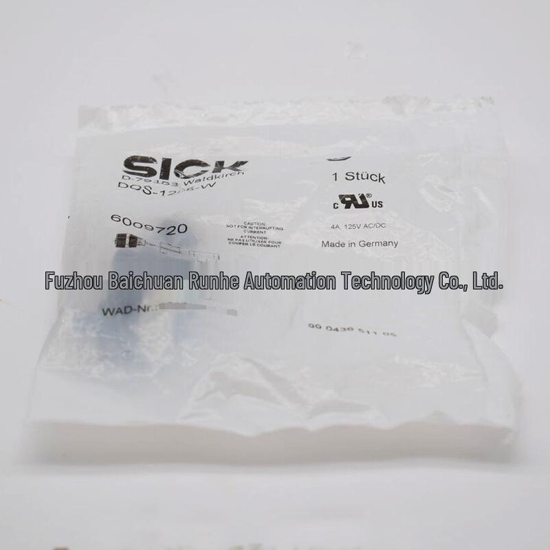 Brand New DOS-1205-W Sick Sensor Accessory Plug Connector (Model 6009720) Available Now. DOS-1205-W