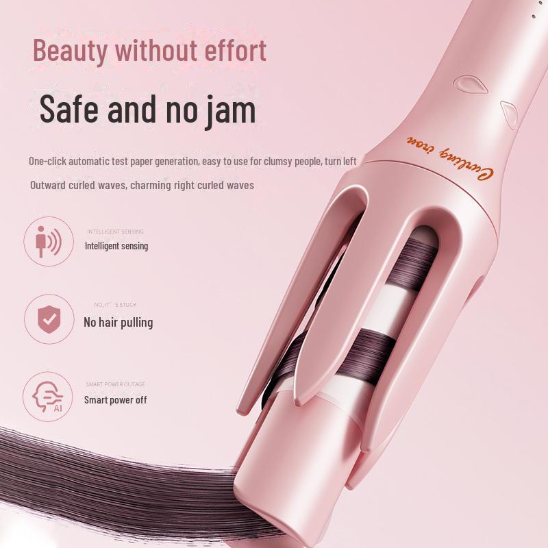 32mm Automatic Curling Iron with Ionic Technology - Gentle On Hair, Perfect for Big Waves and Water Ripple Styles.