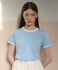 Tudument Pocket Ringer T-Shirt Light Blue