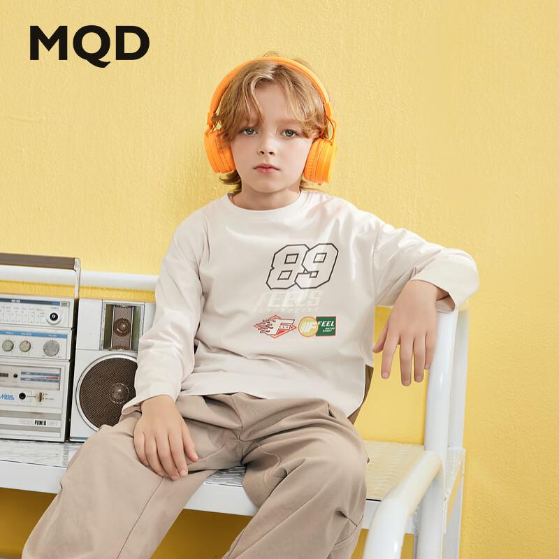 

MQD Boys College Style Letter Long Sleeve T-shirt 120